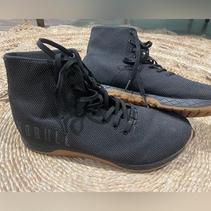 Nobull Black high top trainers with gummy soles size 13 men’s
